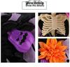 Halloween Skull Wreath: Hong Kong Love Door Ornament & Porch Decoration