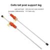 Cello Support Rod Cello Accessories Cello Endpin Tool Tail Post Support Rod Cello Accessory Endpin Replacement for Cello
