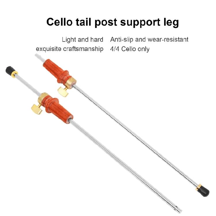 Cello Support Rod Cello Accessories Cello Endpin Tool Tail Post Support Rod Cello Accessory Endpin Replacement for Cello