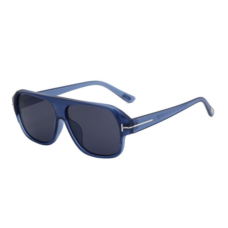 

JYL TS Men s Oversized Aviator - Trendy Sun-Shielding Guy Guards ZS-98218 c-156 лазурный