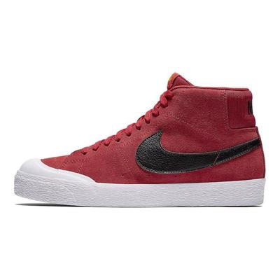 Blazer Mid Xt Comode Versatili Antiscivolo Ammortizzanti Resistenti Scarpe da Skate Mid Top Unisex Scarpe da Skate Rosse 876872-607