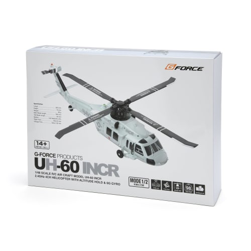 G-Force UH60 INCR RTF Set, Electric Radio Control, Official Japanese Product, GB400