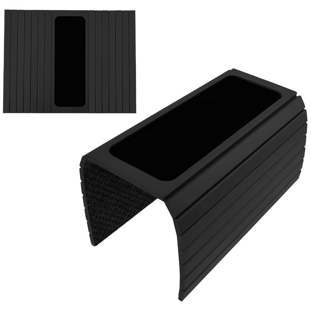 Waterproof Wood Sofa Arm Tray Foldable Armrest Organizer Protector for Storage Sofa Tray Home