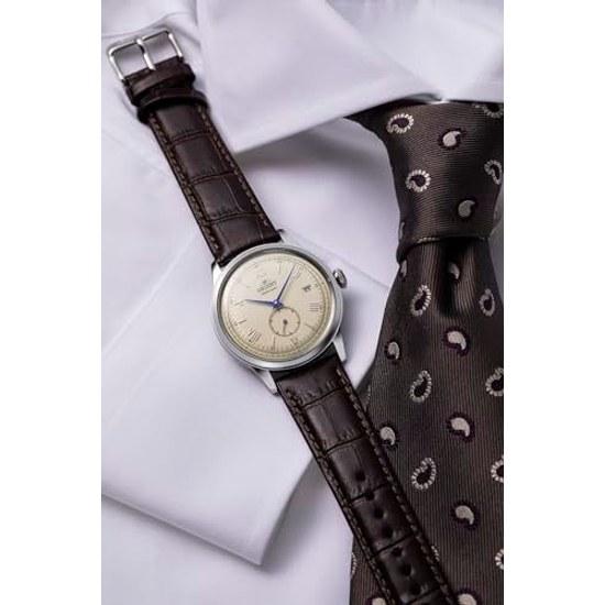 Orient Bambino Automatic Wristwatch Mechanical Domestic Manufacturer Warranty Included RN-AP0105Y Mens Ivory
