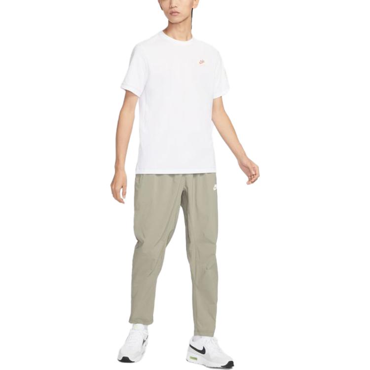 New Nike T Shirts Men's White DV2655-100