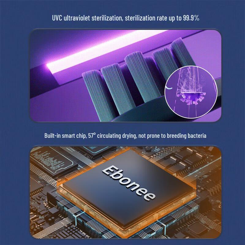 Ebonee P7 Smart Sonic Electric Toothbrush