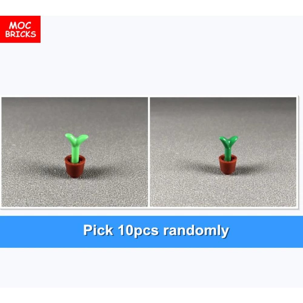 MOC Bricks Bike Notebook Camera Dollar Luggage Trash Bottle City Accessories View DIY Educational Building Blocks Friends Gifts