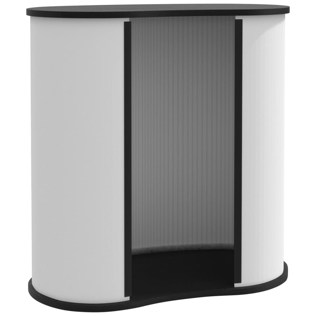 Vidaxl Market Stall, Foldable, 90X48X93 Cm, Wood-Based Material