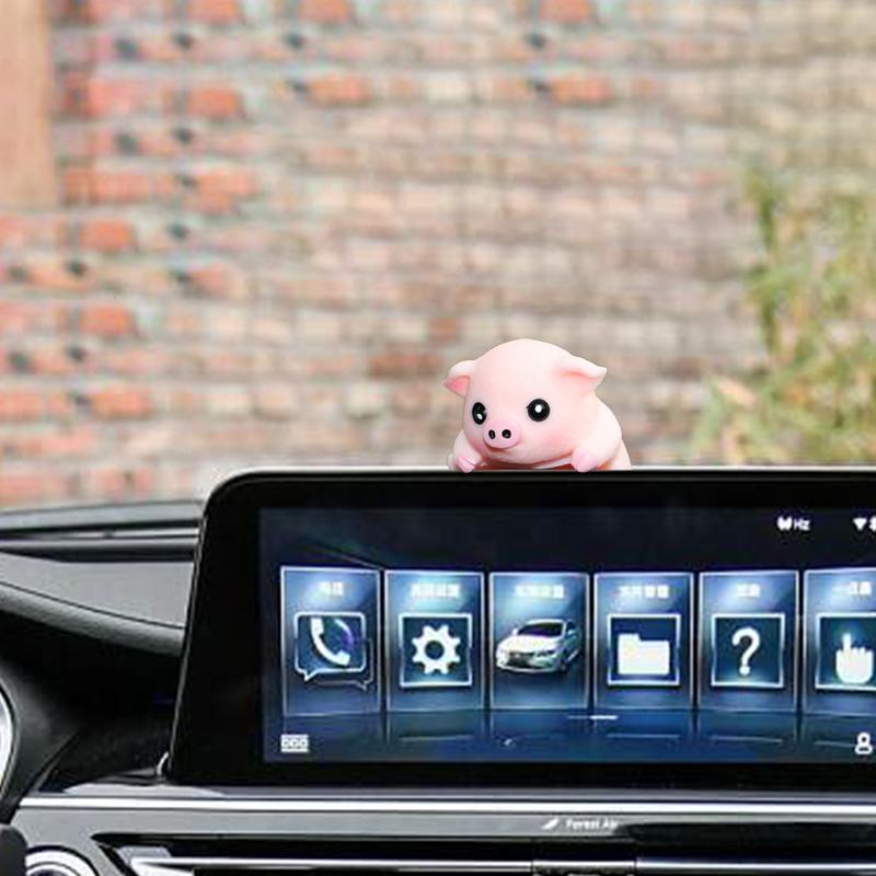 Autoornamente Niedliche Figuren Harz Tierförmige Figuren Cartoon-Ornamente Auto-Innendekorationen für Kaffeetisch Armaturenbrett