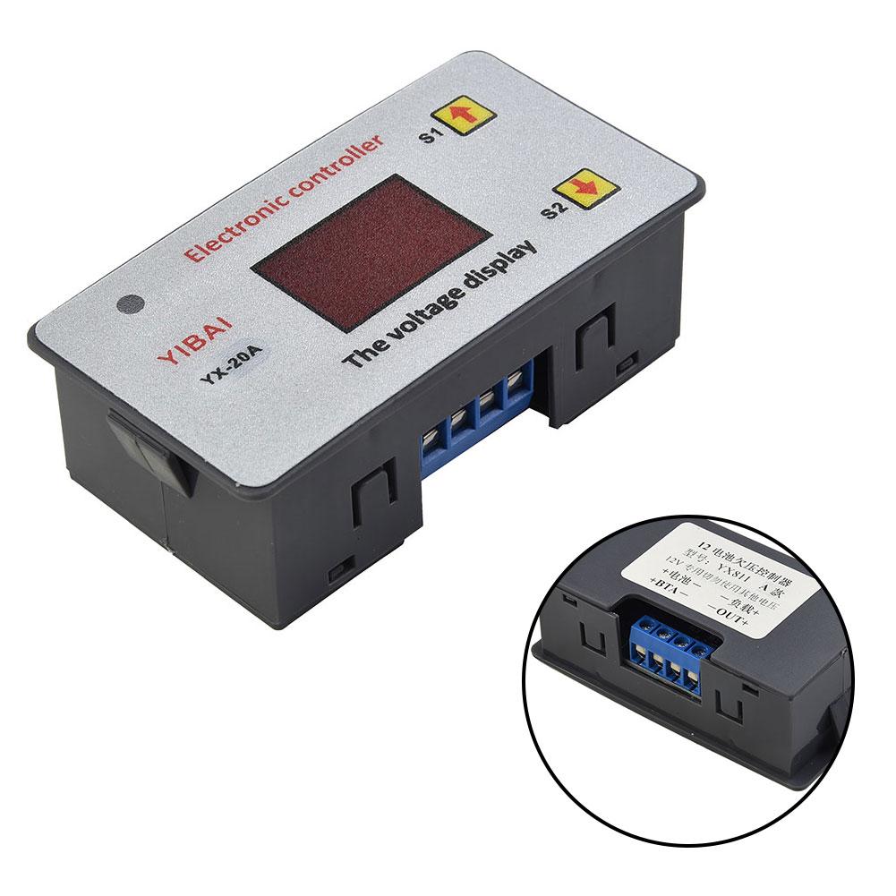 1pc Battery Undervoltage Controller 12V 20A Battery Low Voltage Cut-off Switch Protection Automatic Controller Module