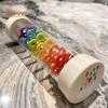 Kids Rain Stick Toy Babies Rainfall Rattle Tube Toddlers Educational Beaded Raindrops Rainstick Shaker Sensory Developmental Auditory Musical