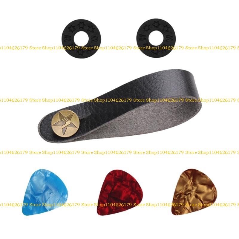 A1A2 Guitar Strap Holder Button Safe Lock Guitar Neck Strap Button for Ukulele Bass