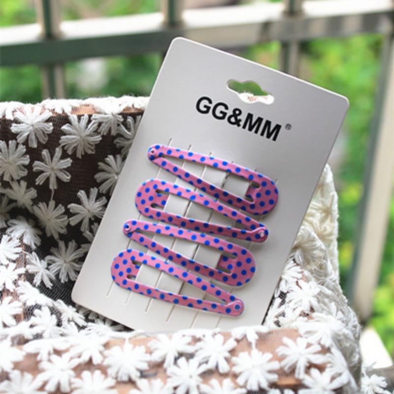4pcs Jewelry  Hair Accessories Colorful Hairpins  BB Clips  Set of 20 Headdresses  Bangs Clips