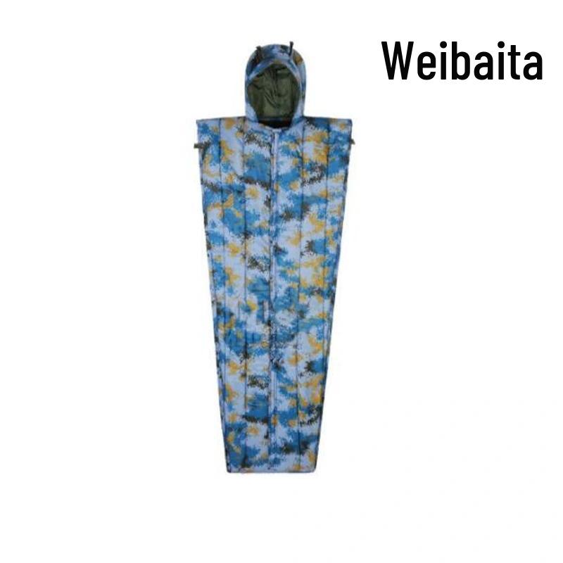 Weibada Waterproof Camouflage Outdoor Sleeping Bag & Coat
