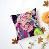 Fashion Pop Art Anime Street Graffiti Cushion Cover Washable Linen Pillowcase Soft  for Daily Sofa Bed Home Room Decor