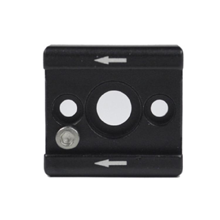 Universal Cold Shoe Mount Adapter Base Standard 1/4 Screw Hole Cold Shoe Adapter Base Mount for Fill Light Microphones