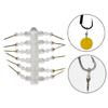 12Pcs Carp Baits Stinging Boilies Pin Replacement with Silicones Corn Ronnies Hair Rig