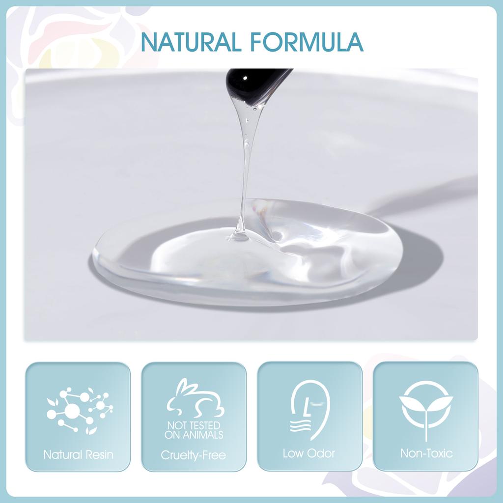 ROSALIND 4 stücke Soak Off UV Gel Polnischen Basis Top Matt Top Mantel Gel Nagellack Luft Trocknen Gel Für Nail art