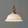 Nordic Vintage Copper Chandelier Restaurant Bedroom Cafe Bar Copper Color To Do Old Ceramic Lamp Shade Living Room Floor Lamp