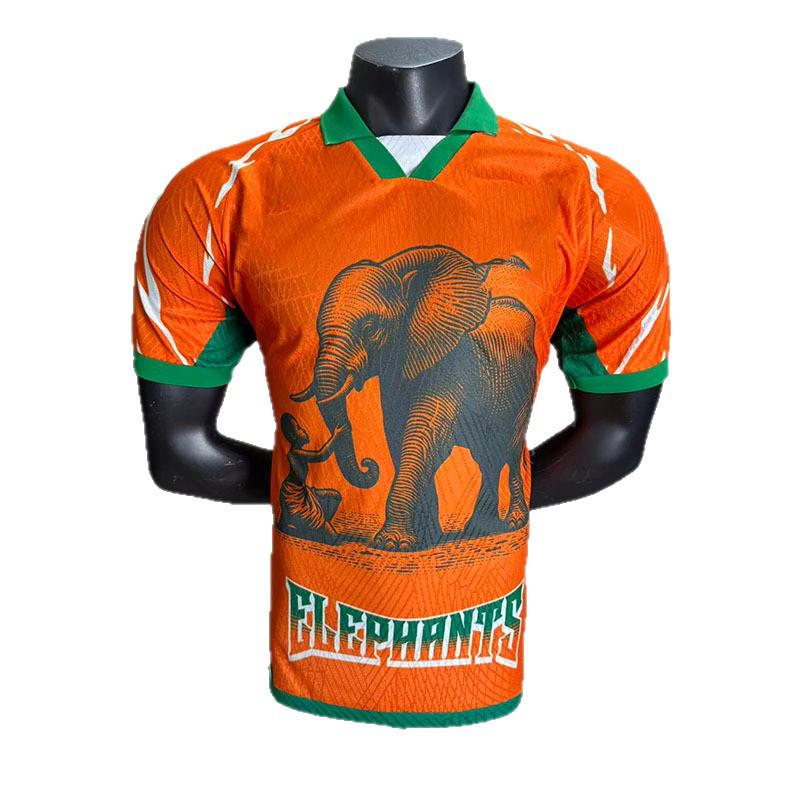 Ivory Coast 26-Player World Cup Special Edition Short-Sleeve Football Jersey S оранжевый