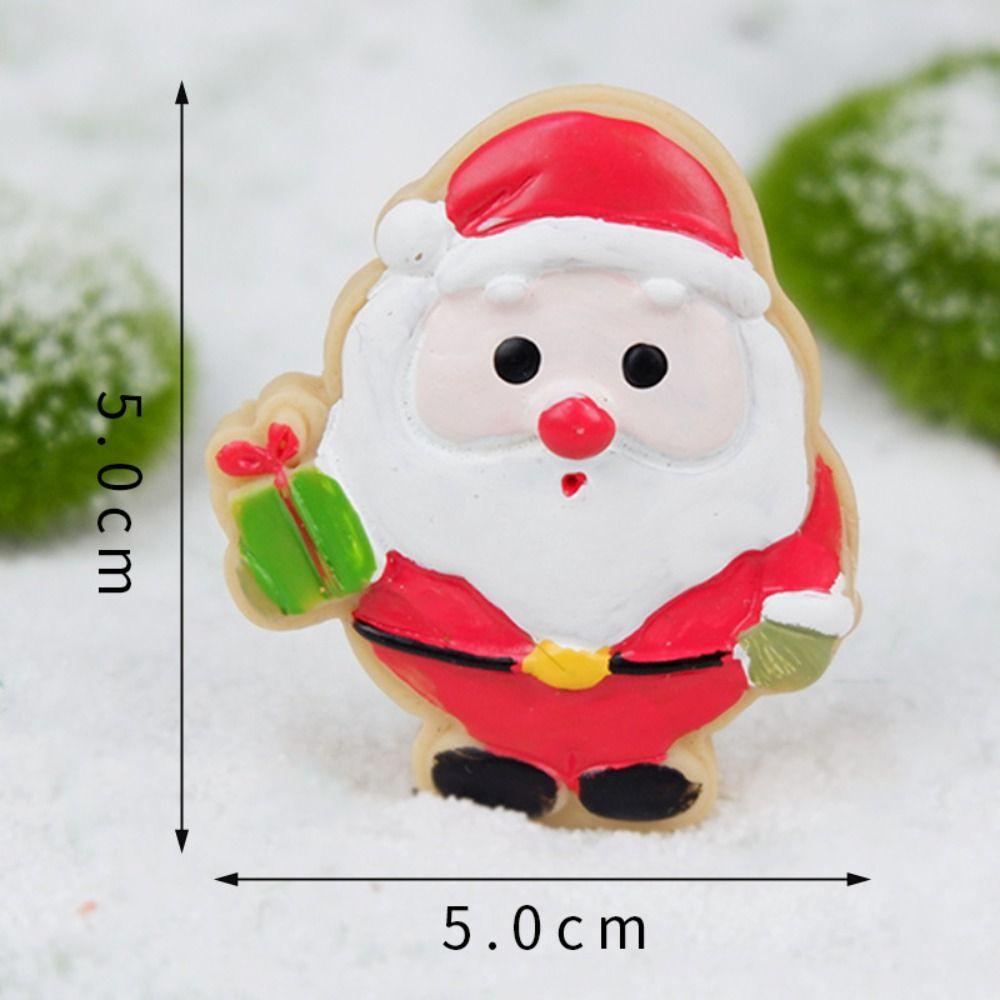 Cute Christmas Cake Decoration Creative Elk Card-Inserted Cake Decoration Single Side Plug-in Christmas Cake Decoration Tools