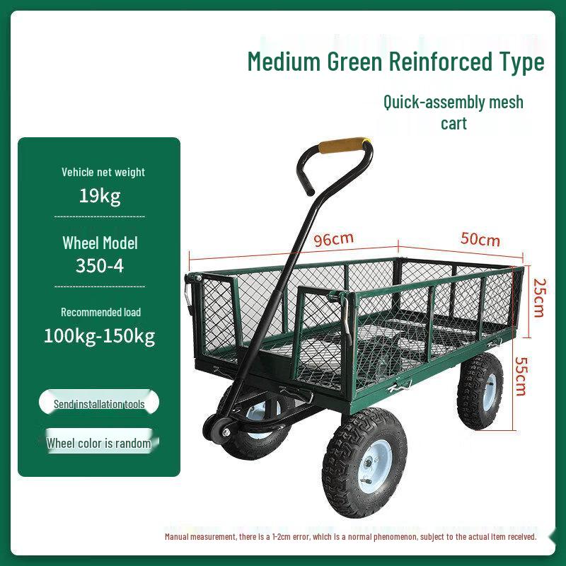 Foldable Steel Platform Hand Cart