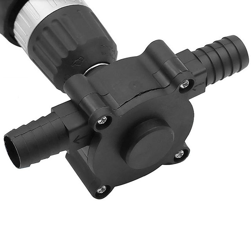 

Побутовий портативний електричний дриль Насос Водяний насос Акумуляторна електрична викрутка Ручний дриль Самовсмоктуючий насос Перекачувальні насоси чорний