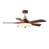 OEING 47-inch 5-Blade Vintage Ceiling Fan with Light