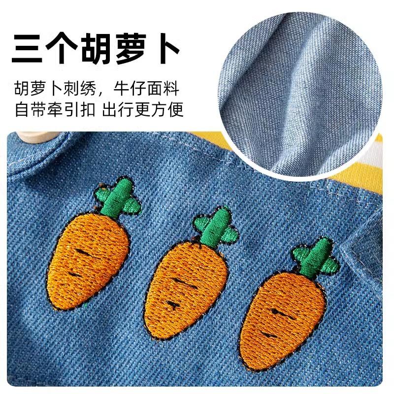 Traction puppy four-legged clothes autumn thin Bigbear teddy cat pet small puppy autumn clothing