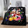 Christmas Mickey Mouse Blanket Gift Blanket Warmthful Decor Suitable for Sofa Couch Office Bed Picnics Design Gifts Friends Y15