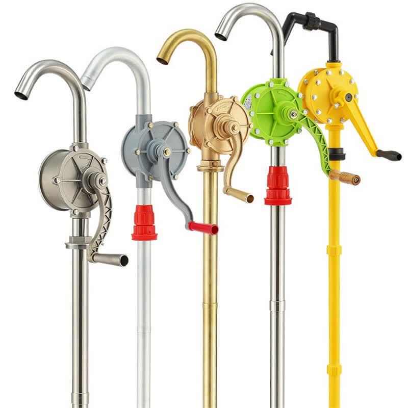 Aluminum Alloy Hand Crank Oil Siphon Pump