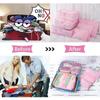 Travel Organiser Packing Bags,6 PCS Travel Packing Cubes Set for Clothes Travel Luggage Organizers Storage Bags