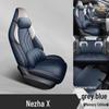 Neta X Full Leather Car Seat Cushion Cover - All-Season, Universal Fit
