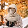 Cycling Cold Protection Face Cover Neck Gaiter Cold Weather With Hats Winter Scarf Men Ski Winter Neck Warmer Face Cover Stylish