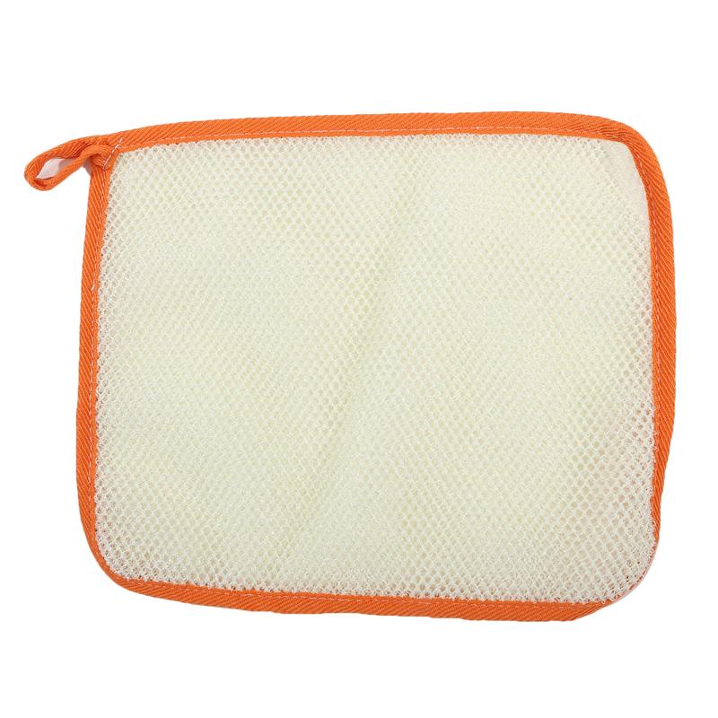 

Скраббер для тела Очищающее средство Аксессуар для ванной комнаты Спина Шея Руки Ноги Тела Чистое полотенце Квадратные многоцелевые полотенца для душа Мочалка оранжевый