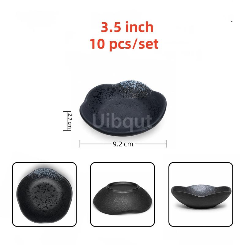 Melamine plastic Japanese style seasoning sauce small dish dipping Sushi soy sauce pepper wasabi Mustard dish oil vinegar plate