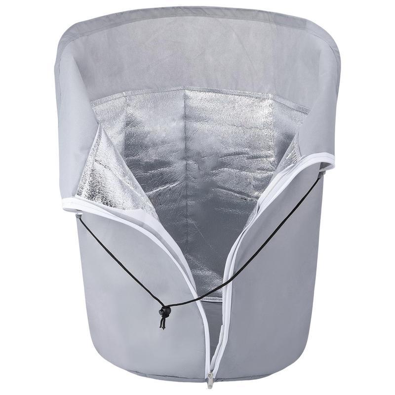 Zimní ochrana proti mrazu Kryty na rostliny Opakovaně použitelné Zahradní stahovací šňůrka Kryt na ochranu rostlin proti mrazu se zipem pro venkovní použití