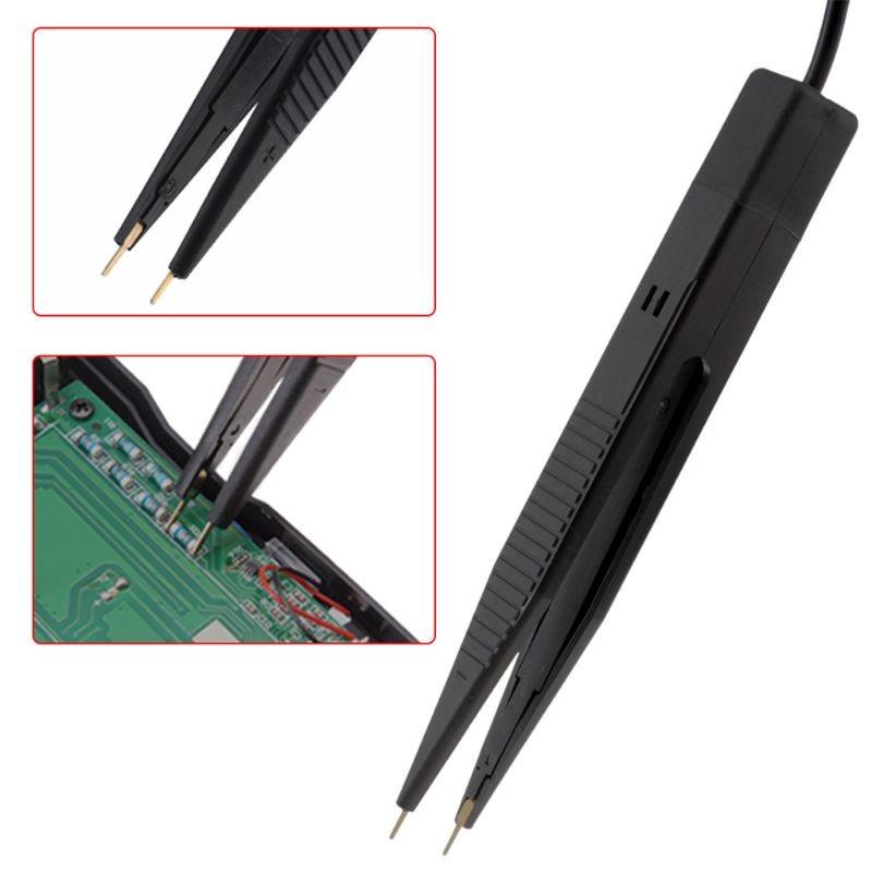 LCR Capacitance Test Clip PenSMD Inductance Test Meter Probe Multimeter Tweezers