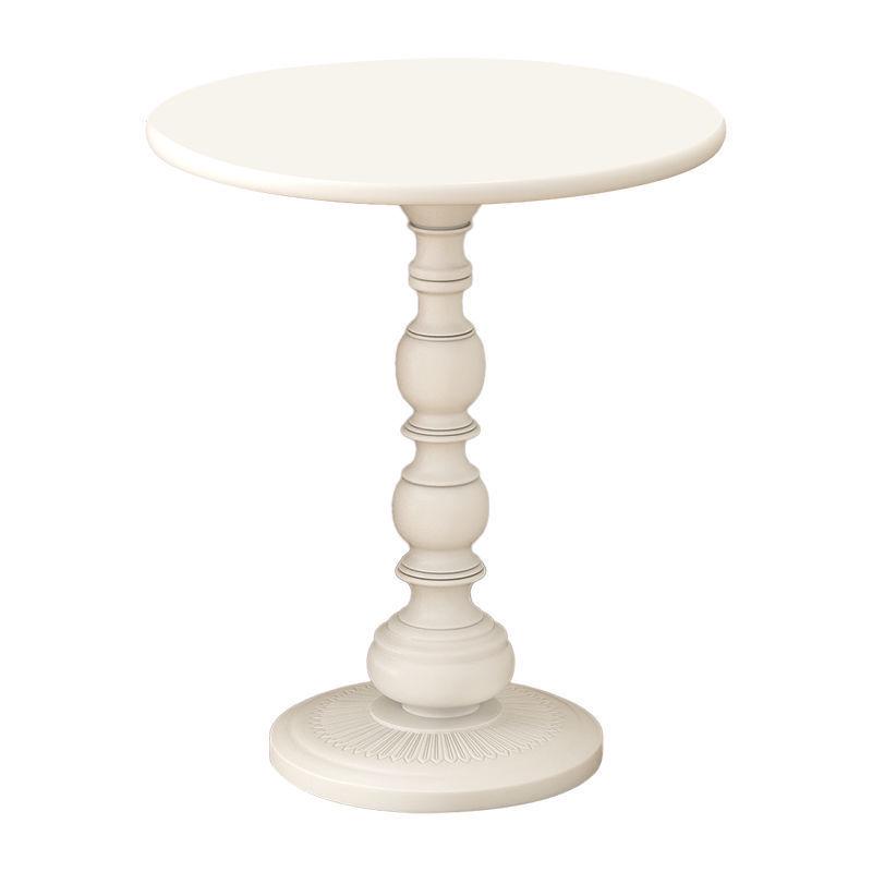 Nordic Retro Iron Art Round Coffee Table - Living Room, Sofa Side Table, Bedroom Bedside Table