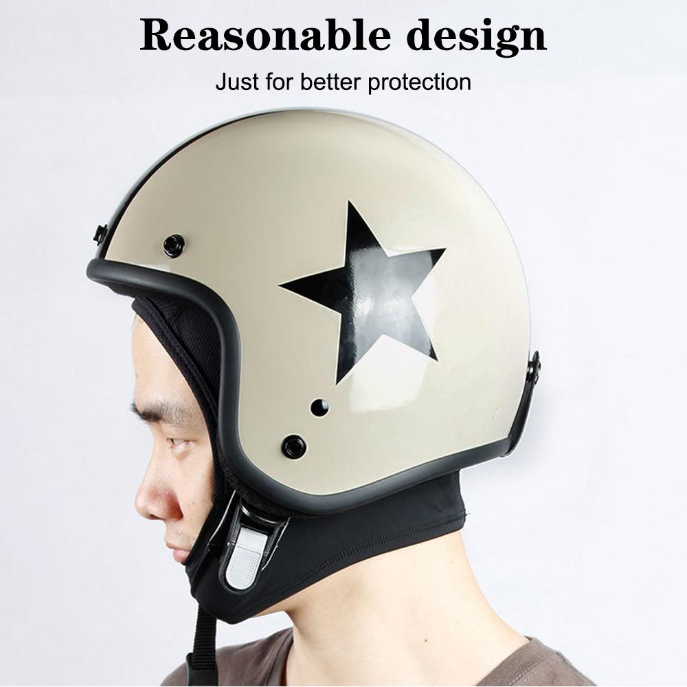 Sports Headgear Quickly Drying Out Elasticity Breathable And Sweat Wicking Soft Motorcycle Helmet Inner Cap Visor Sunscreen