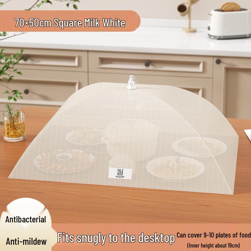 Foldable Antibacterial Dustproof Fly Net Food Cover