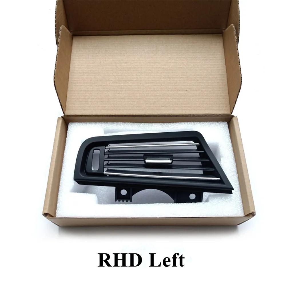 For BMW 5 Series F10 F11 F18 520 521 523 LHD RHD Front Central Full Chrome Air Conditioning AC Vent Grille Outlet Panel Cover