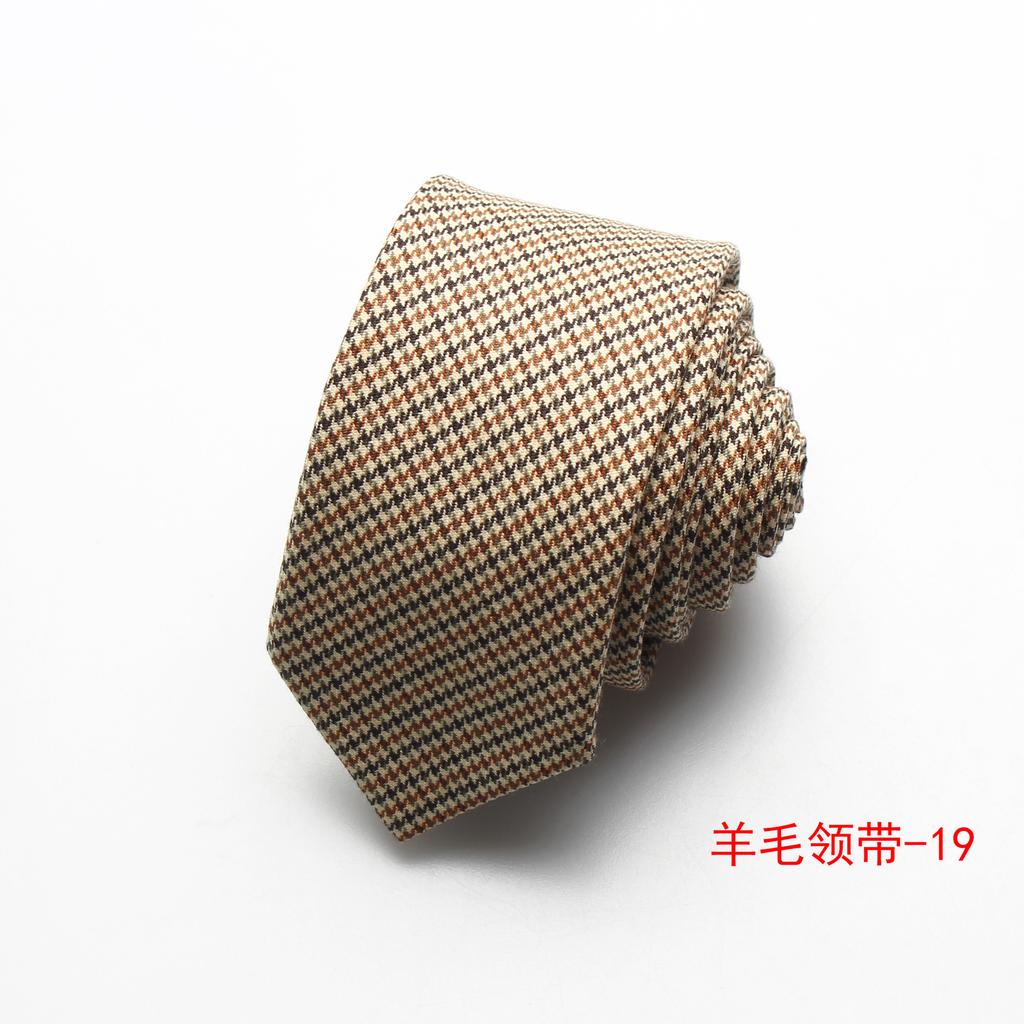 Men'S Business Dress Striped Wool Jacquard 5.5Cm Men'S Tie, Groom Best Man Suit Tie Men'S