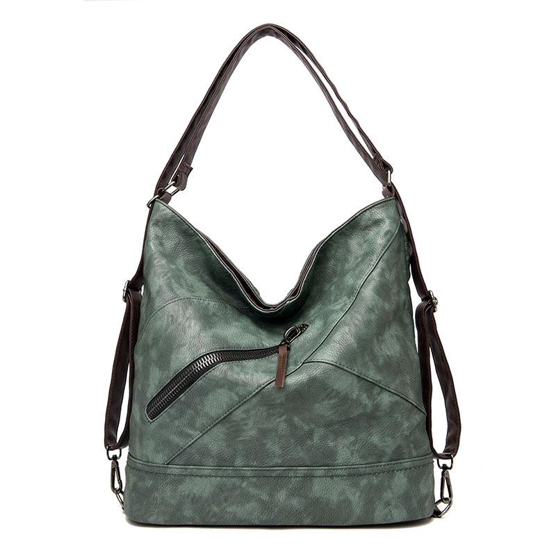 

Модная сумка-тоут, простая сумка под мышкой, сумка-косичка, высококачественный дорожный рюкзак, женская сумка светло-зеленый