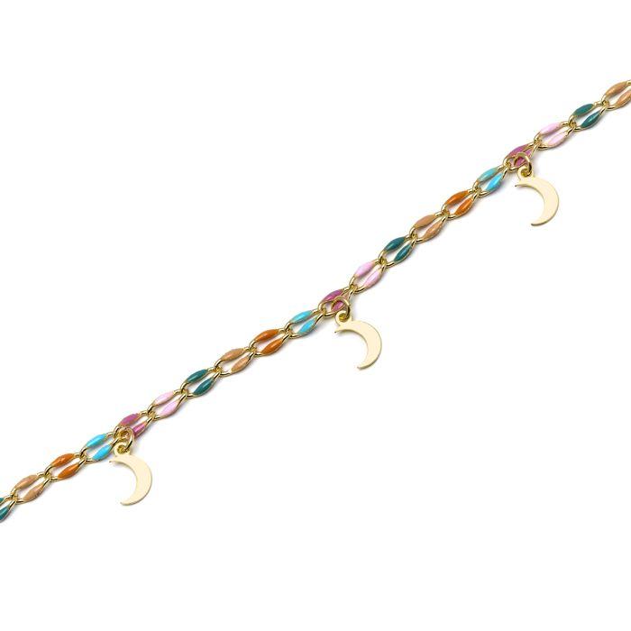 Bracelet - Luxenter - Liesi - Argent 925 - Or 18k - Laque Multicolore