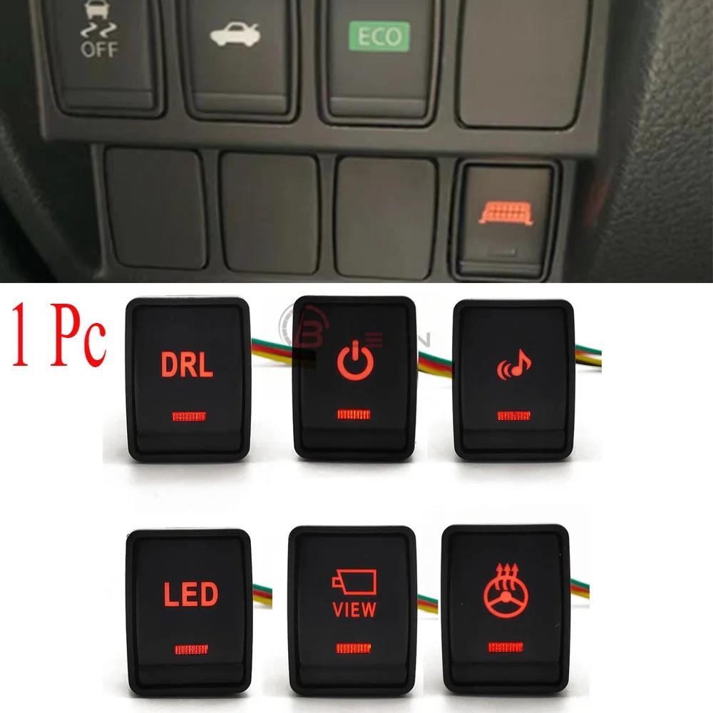 Für Nissan X-Trail T32 2014 Qashqai J11 2015 Tiida NP300 Navara Auto LED Tagfahrlicht Nebelscheinwerfer Ein Aus Schalter Frontkamera Taste