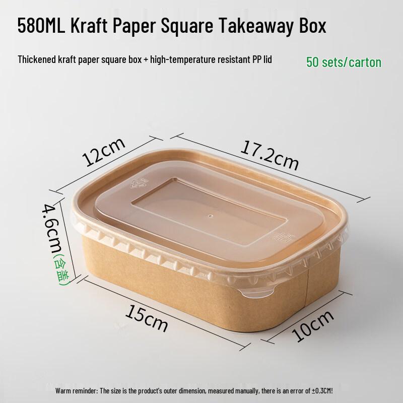ZISIZ Eco-Friendly Disposable Meal Box