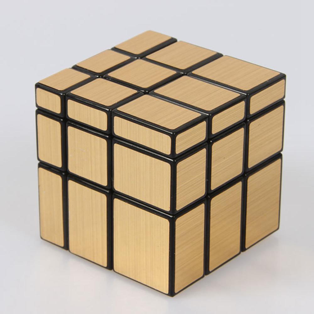 Shengshou Mirror Blocks Cast Coated 3x3x3 Magic Cube Speed Puzzle Cubes Educational Toys for Children Kids