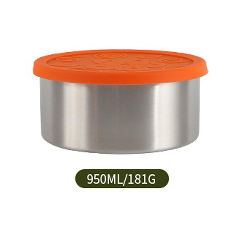 Stainless Steel Food Storage Container with Silicone Lid 950ml