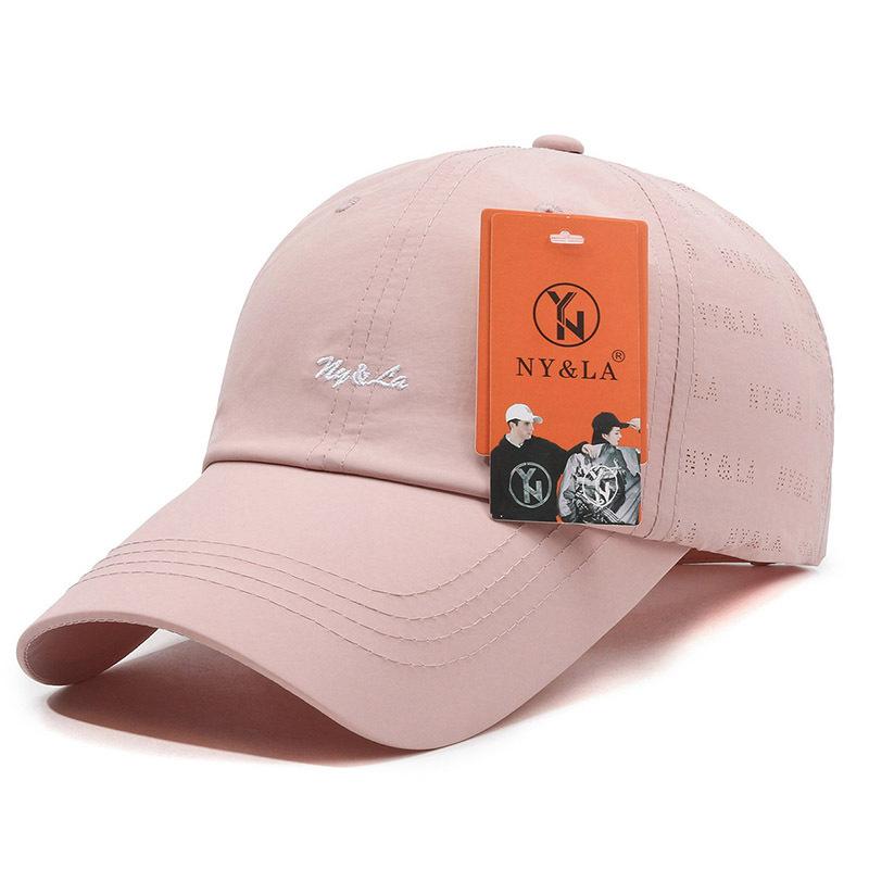New Embroidery Ball Baseball Cap Sports Sunscreen Men's and Women's Sun Hats Breathable Versatile Casual Duck Tongue
